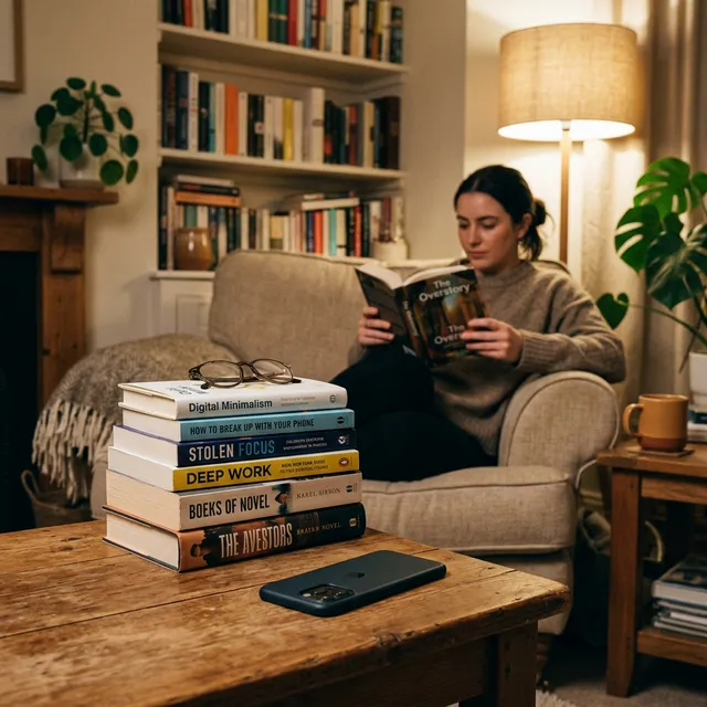 Persona mirando el móvil compulsivamente