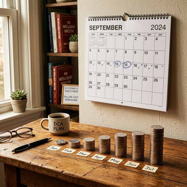 Gráfico con aportaciones periódicas regulares