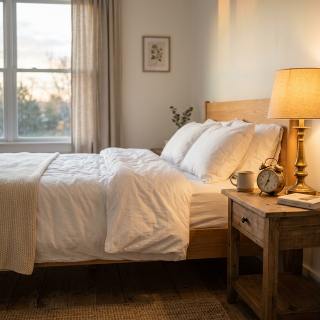 Persona durmiendo plácidamente