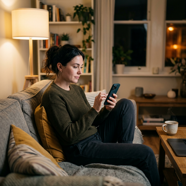 Persona transformando envidia en motivación