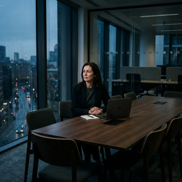 Persona levantándose después de caer