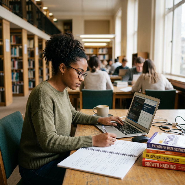 Cerebro humano brillando con creatividad