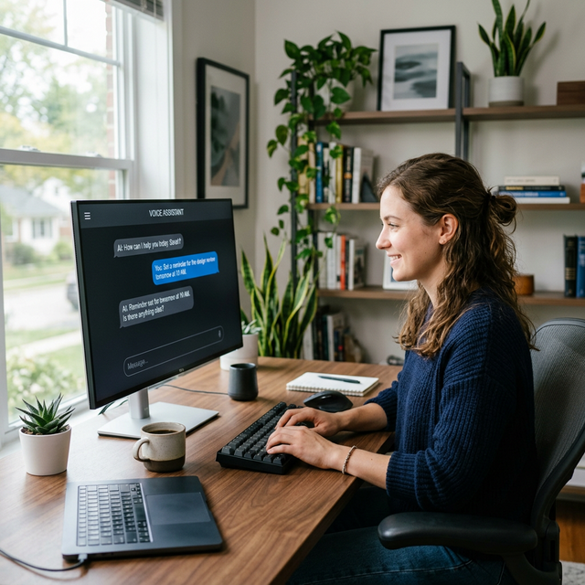 Red neuronal digital brillando