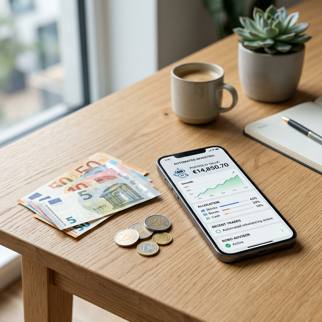 Pantalla con diferentes robo-advisors comparados