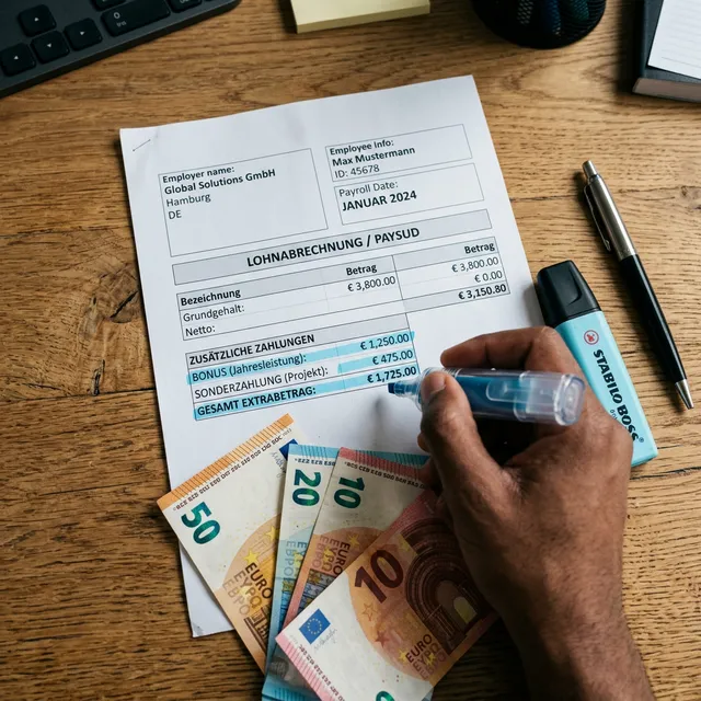 Calendario con pagas junio y diciembre