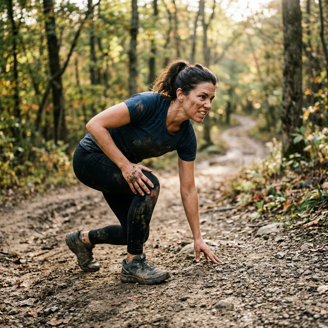 Árbol doblado por el viento pero de pie