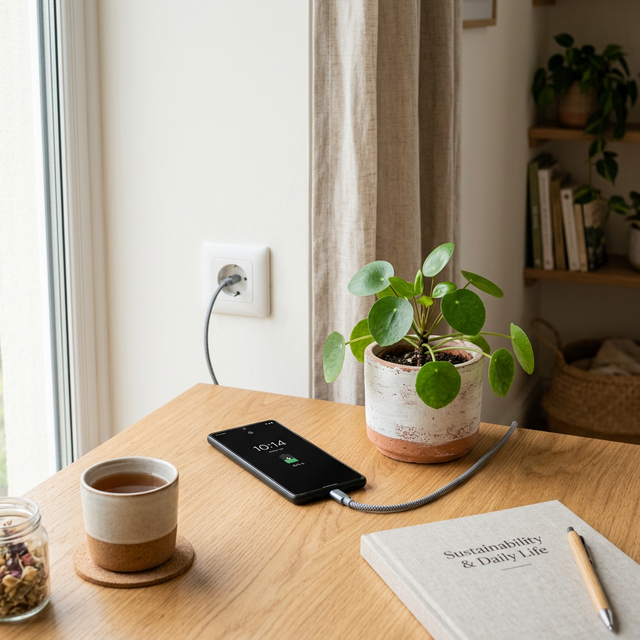 Planeta Tierra con elementos digitales verdes