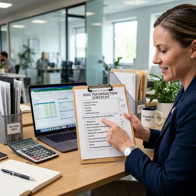 Formulario fiscal con ahorro señalado