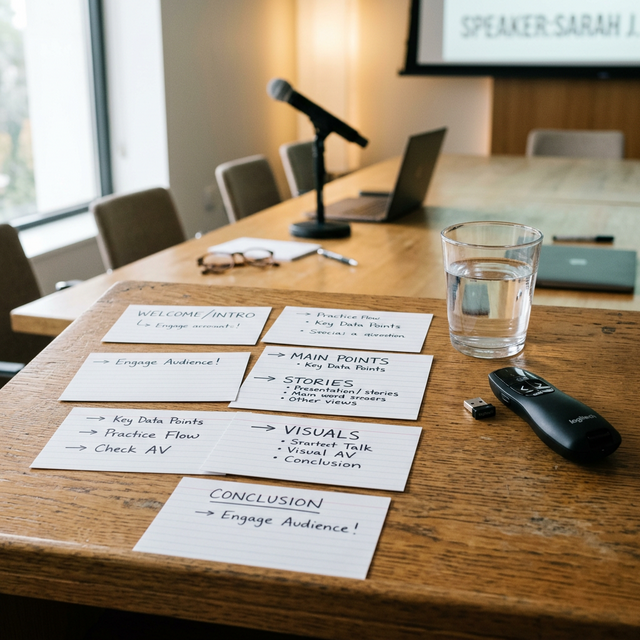 Técnicas para hablar en público