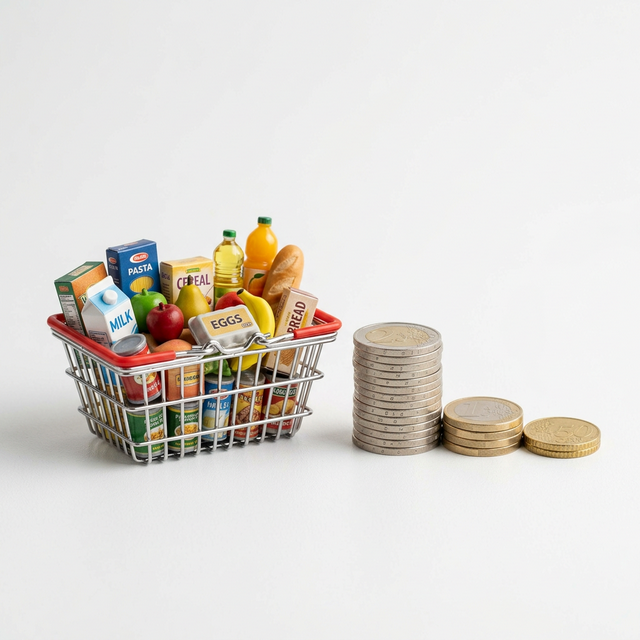 Gráfico del poder adquisitivo cayendo