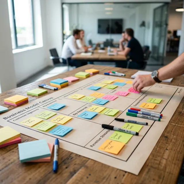 Business Model Canvas ejemplo