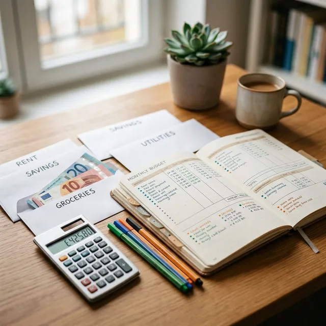 Presupuesto mensual con coche