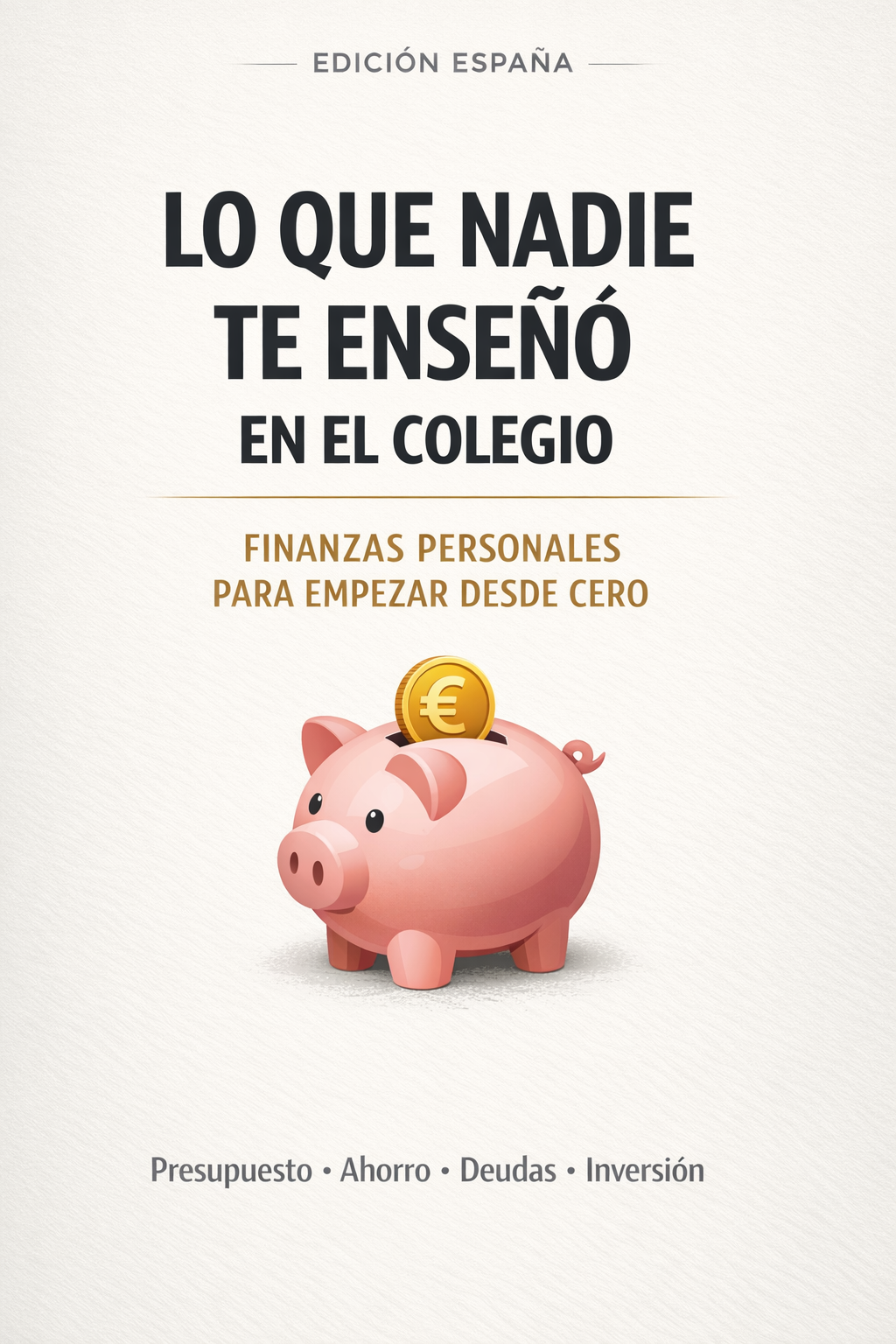 Libro: Finanzas Personales para Empezar desde Cero