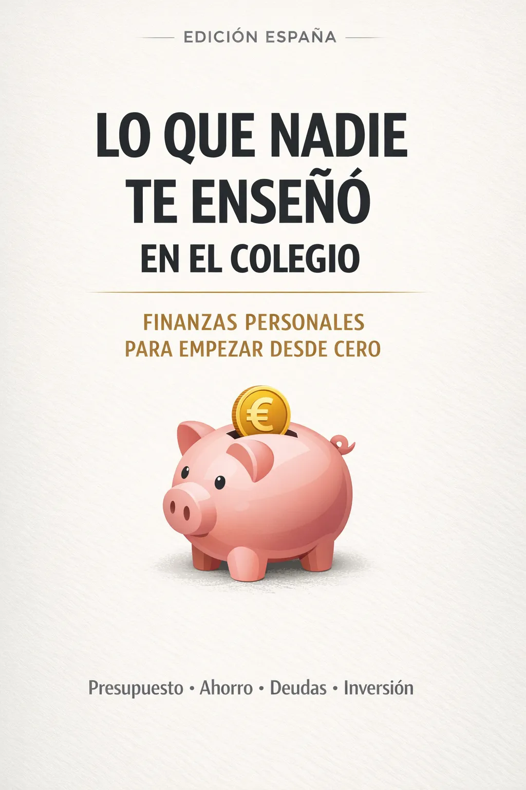 Libro: Finanzas Personales para Empezar desde Cero
